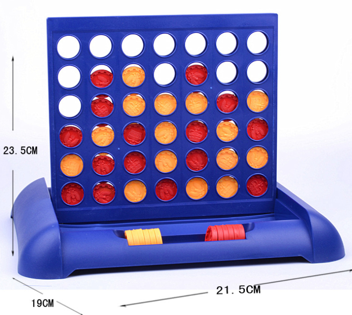 3D Connect-Four Kids Game - Strategy Toy