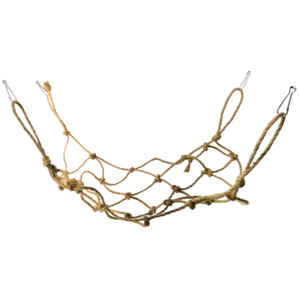 Parrot Adventure Climbing Net with Swing
