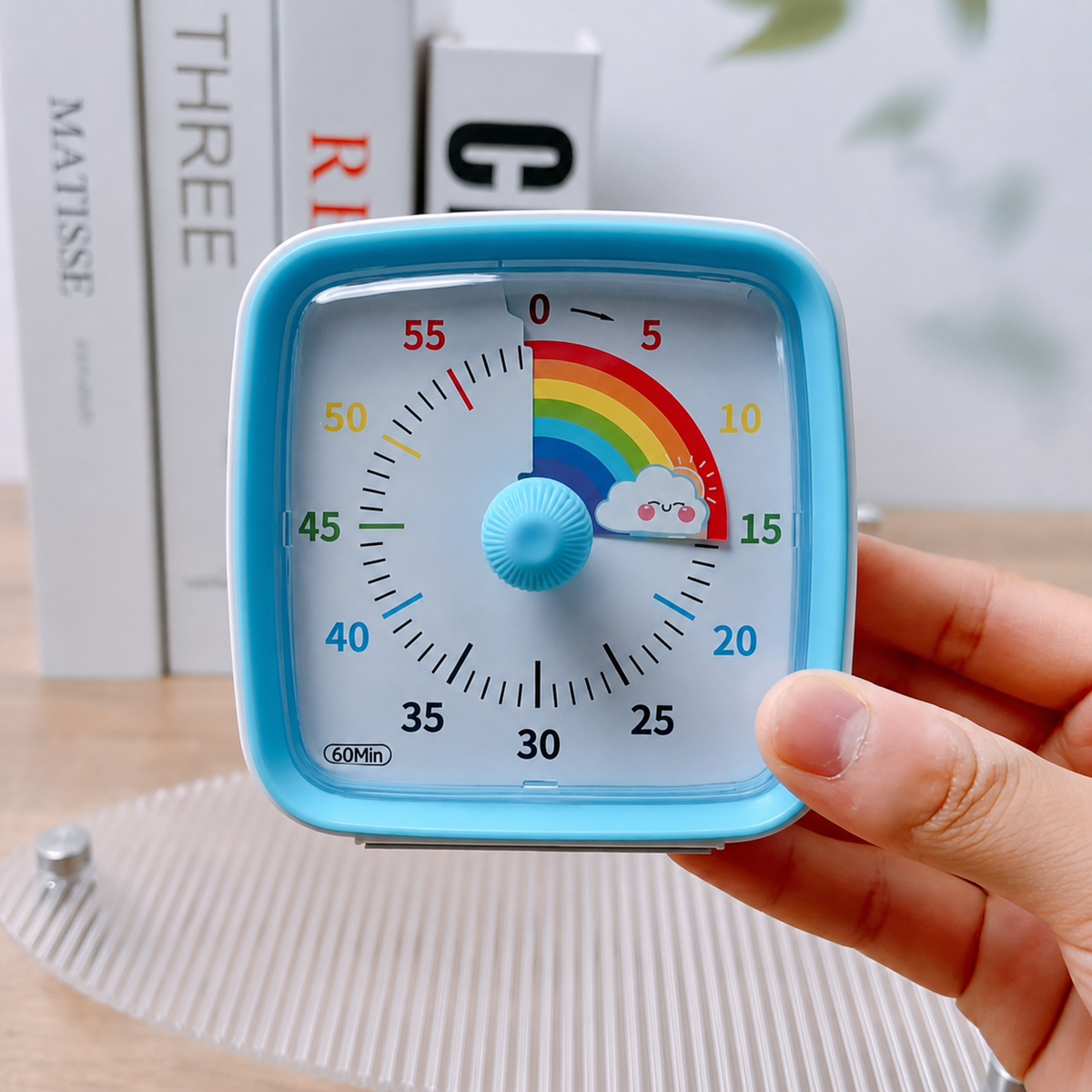 Minuteur Visuel Arc-en-Ciel 60 Minutes