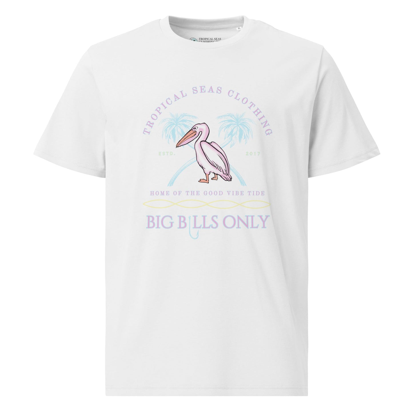 Eco Comfort Men's Organic Cotton T-Shirt – Coastal Pelican Design