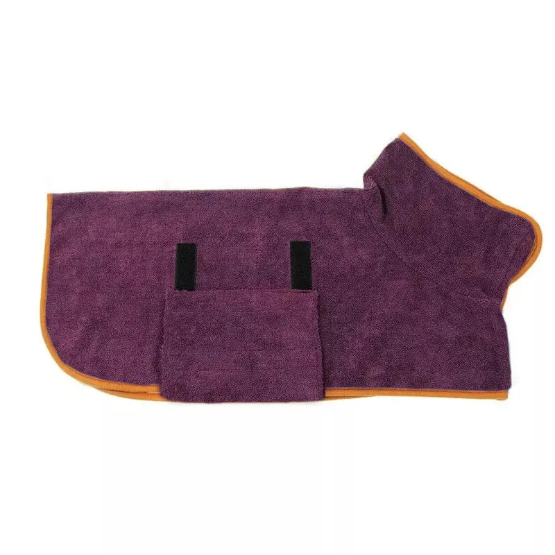 Quick-Dry Pet Robe Towel