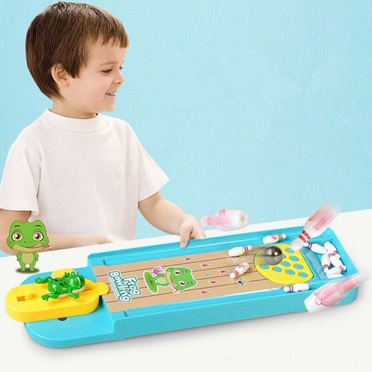 Tabletop Mini Bowling Set - Compact Strategy Game
