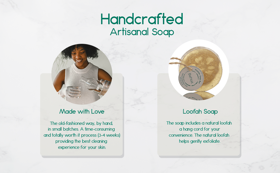 Botanic Bliss Soap: Bamboo & Green Tea