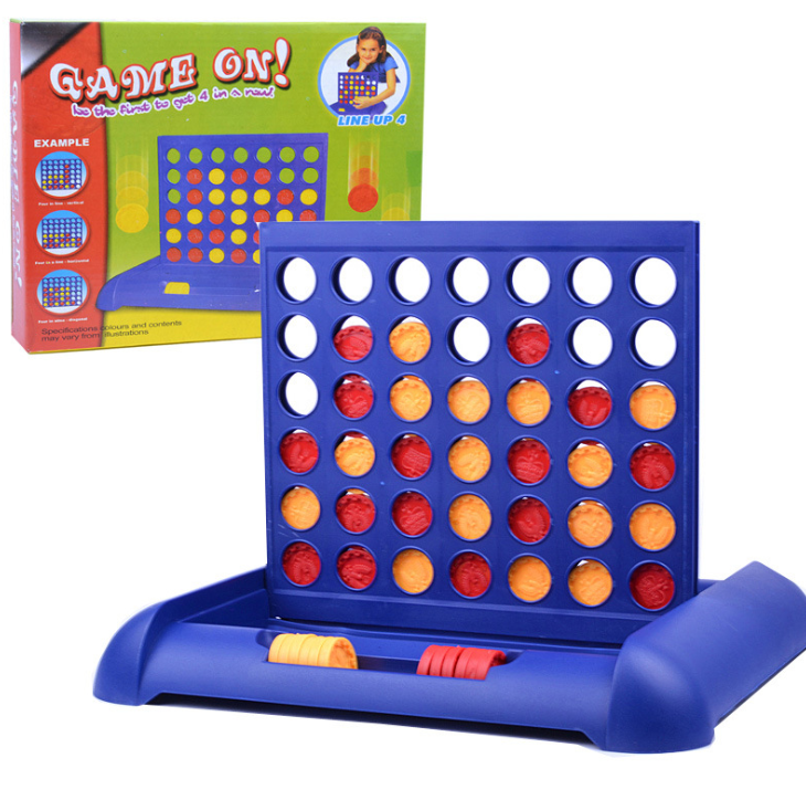 3D Connect-Four Kids Game - Strategy Toy