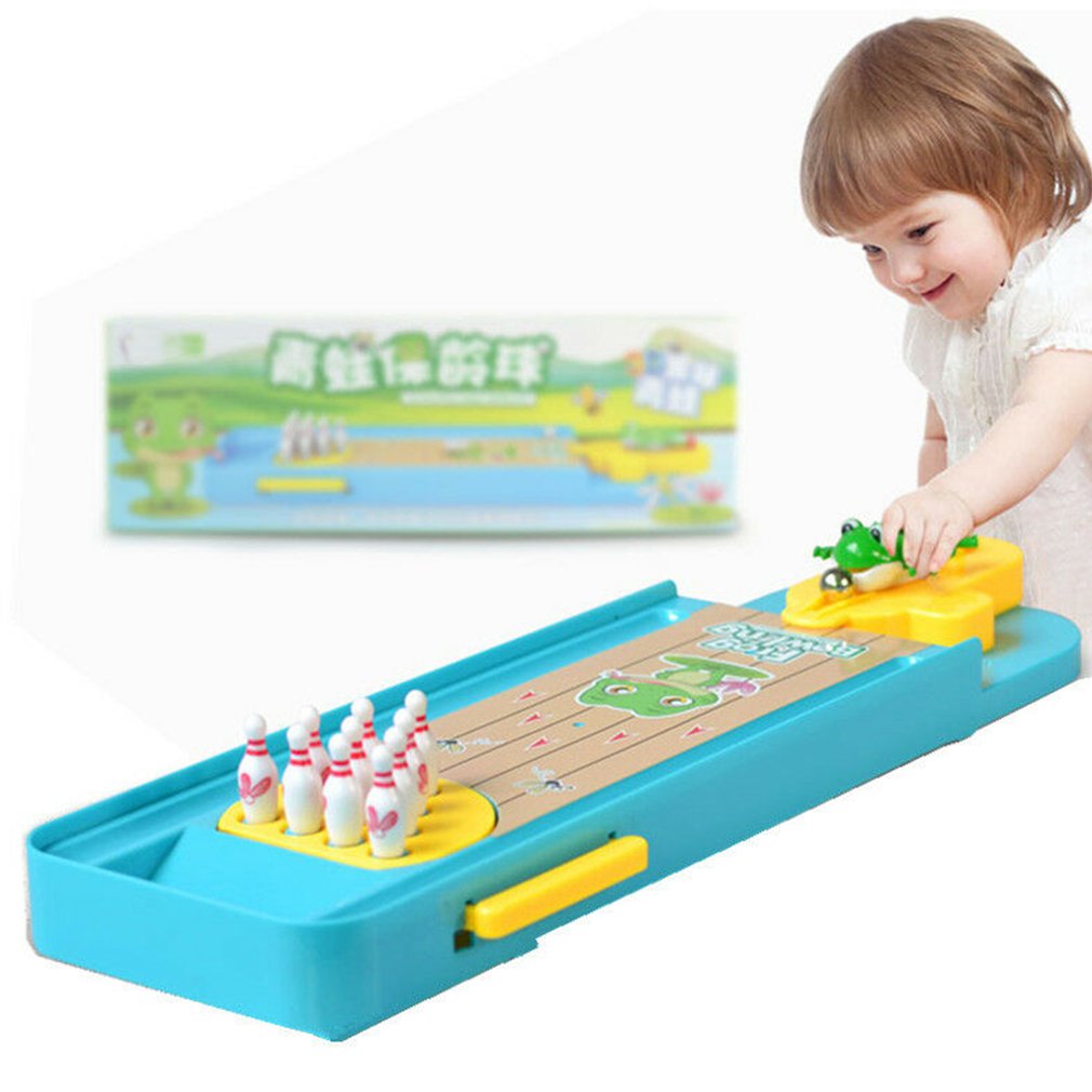 Tabletop Mini Bowling Set - Compact Strategy Game