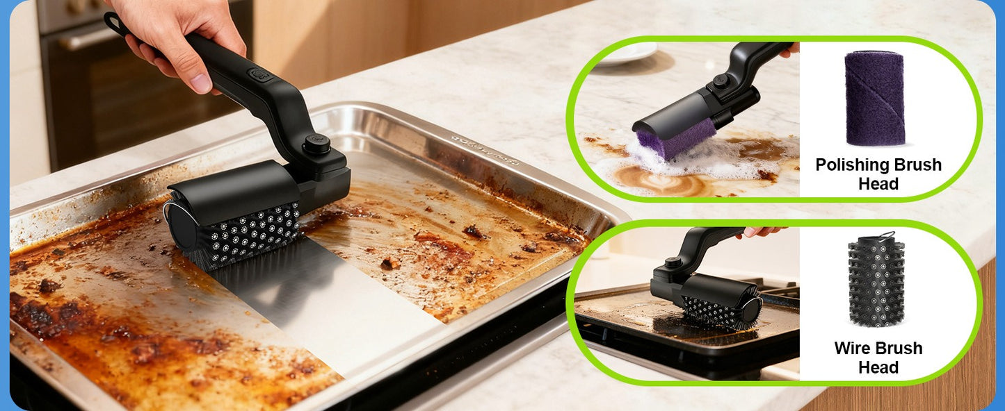 Electric Grill Brush Cleaner