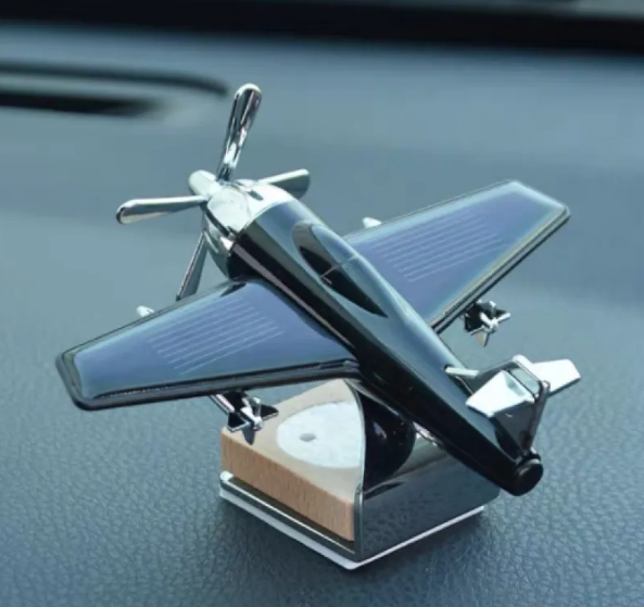 Solar-Powered Plane Scent Decor