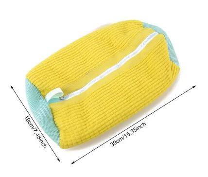Cushioned Shoe Wash Bag