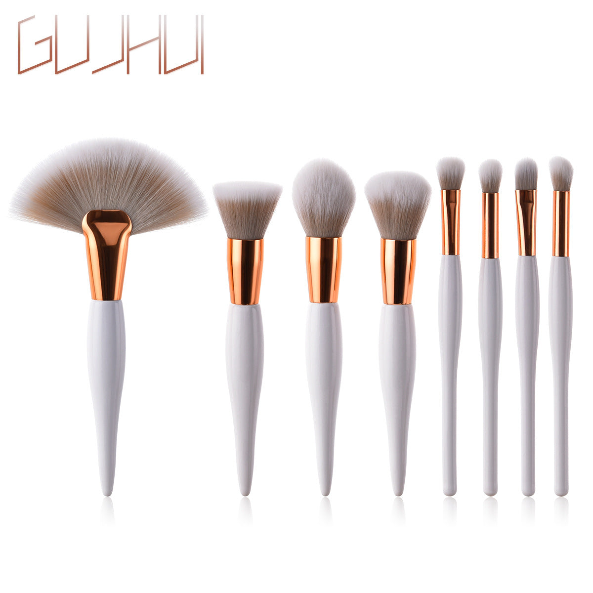 8-Piece Professional Makeup Brush Kit