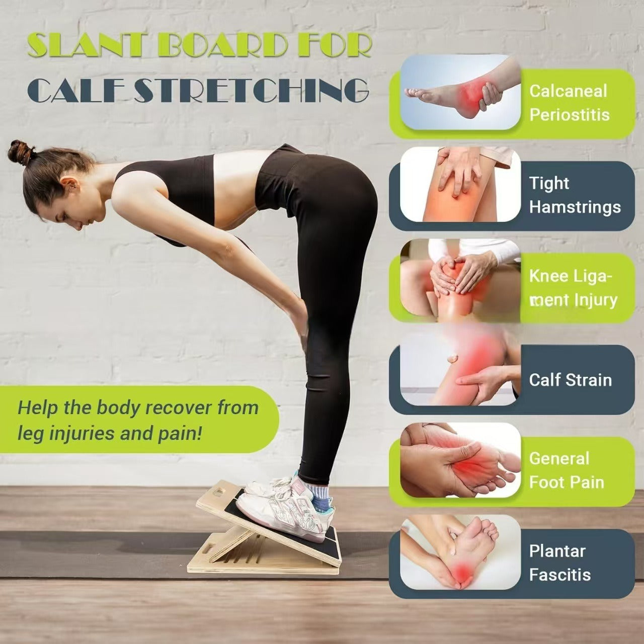 Compact Calf Stretch Step