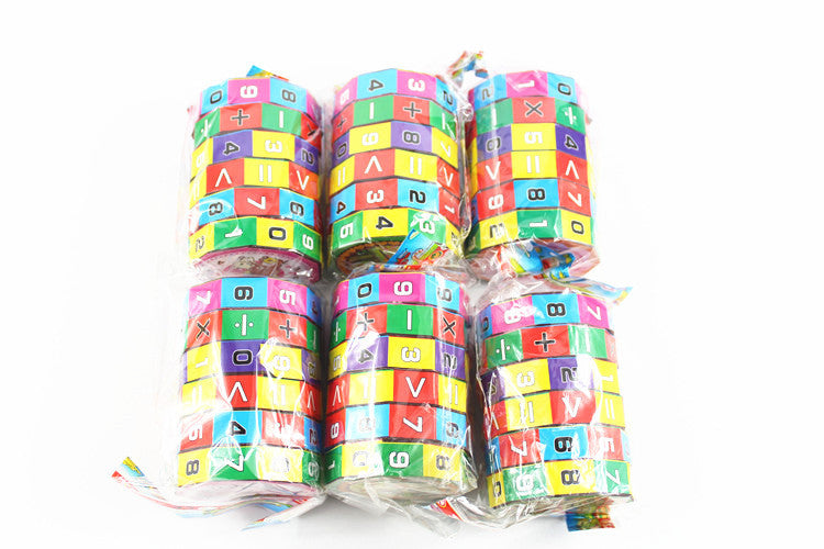 Kids Math Cylinder Cube