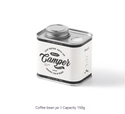 Camping Coffee Bean Preserve Can