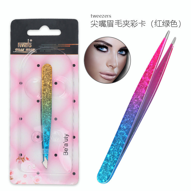 Dual-Purpose Eyebrow Tweezers Kit
