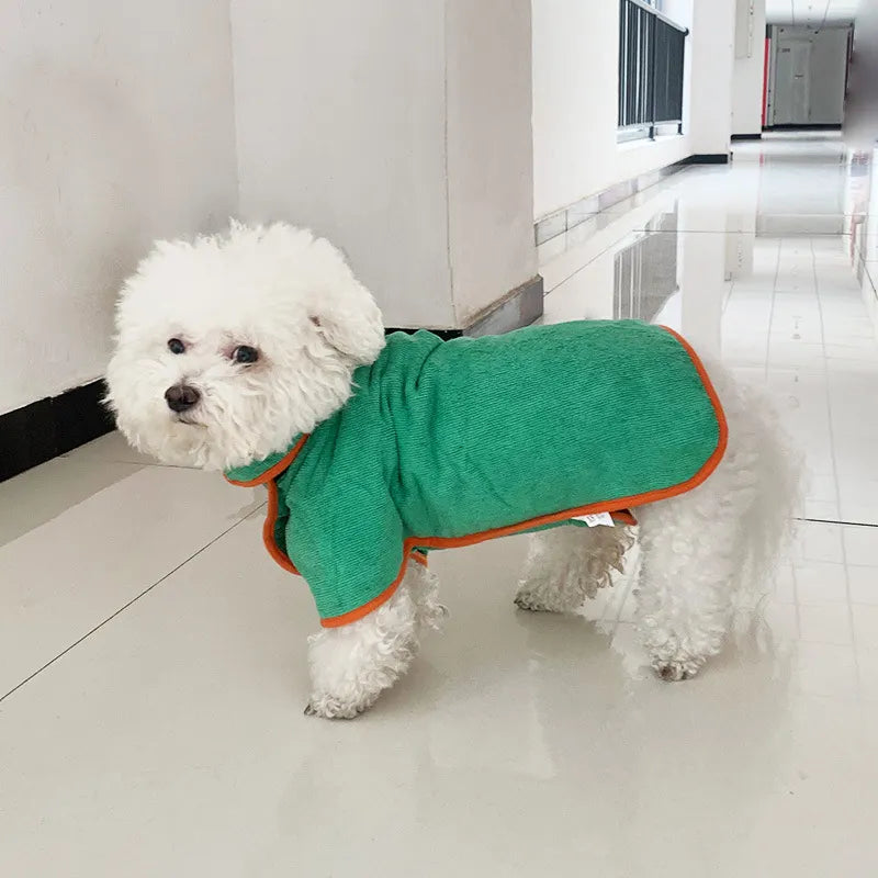 Quick-Dry Pet Robe Towel