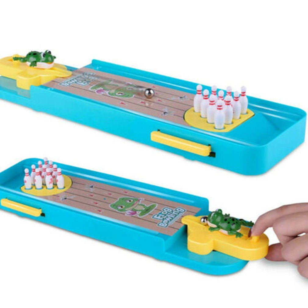 Tabletop Mini Bowling Set - Compact Strategy Game