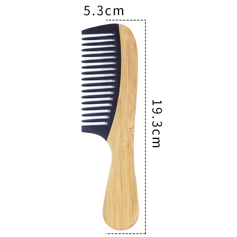 Eco-Friendly Bamboo Hair Comb - Smooth Styling