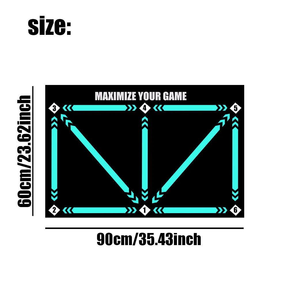 Home Football Skill Mat