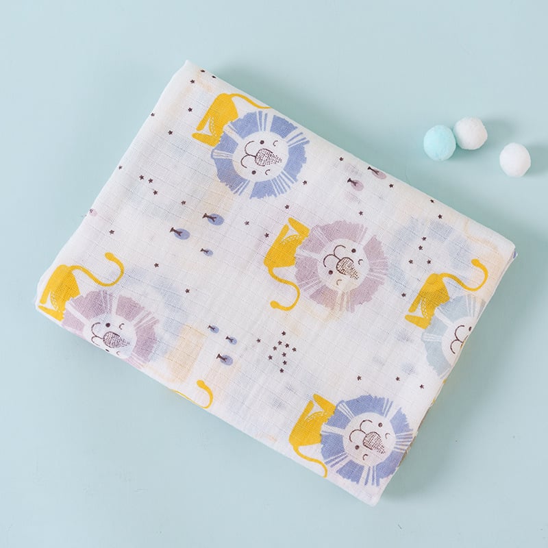 Cotton Cozy Cartoon Baby Wrap