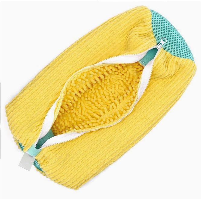 Cushioned Shoe Wash Bag