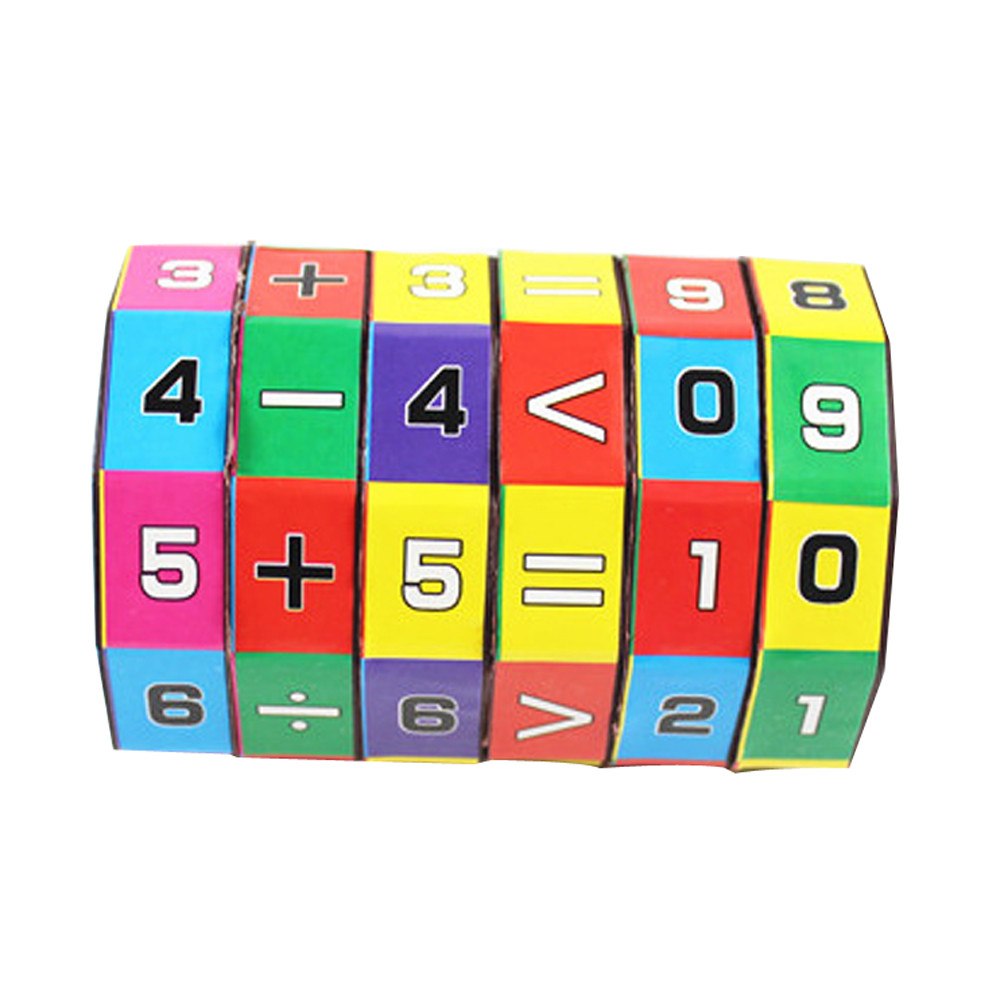 Kids Math Cylinder Cube