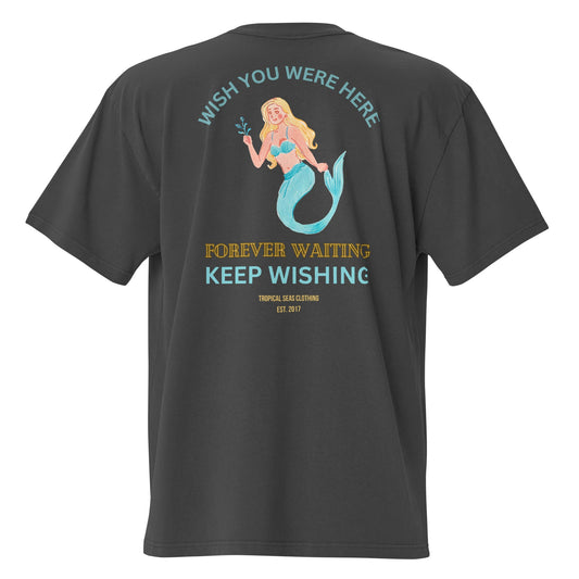 Vintage Mermaid Oversized Tee