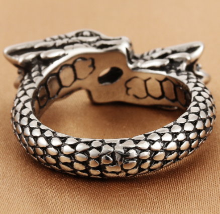 Vintage Titanium Dragon Ring