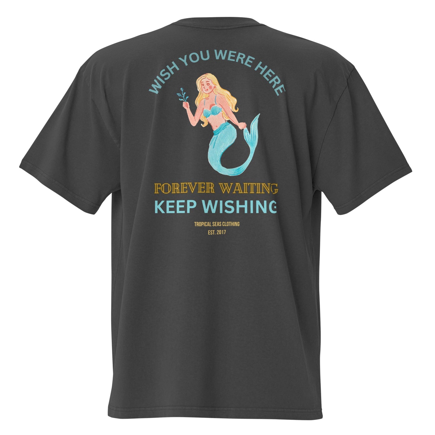 Vintage Mermaid Oversized Tee