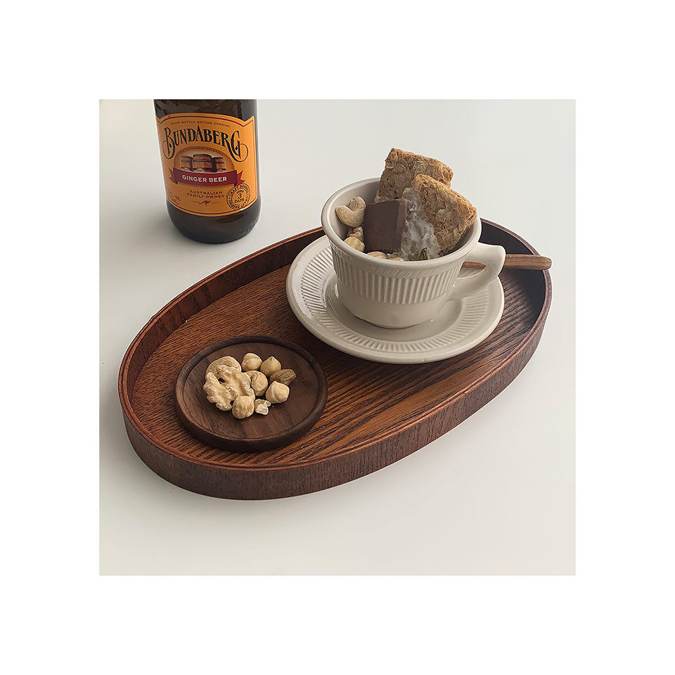 Japanese Walnut Artisan Coaster