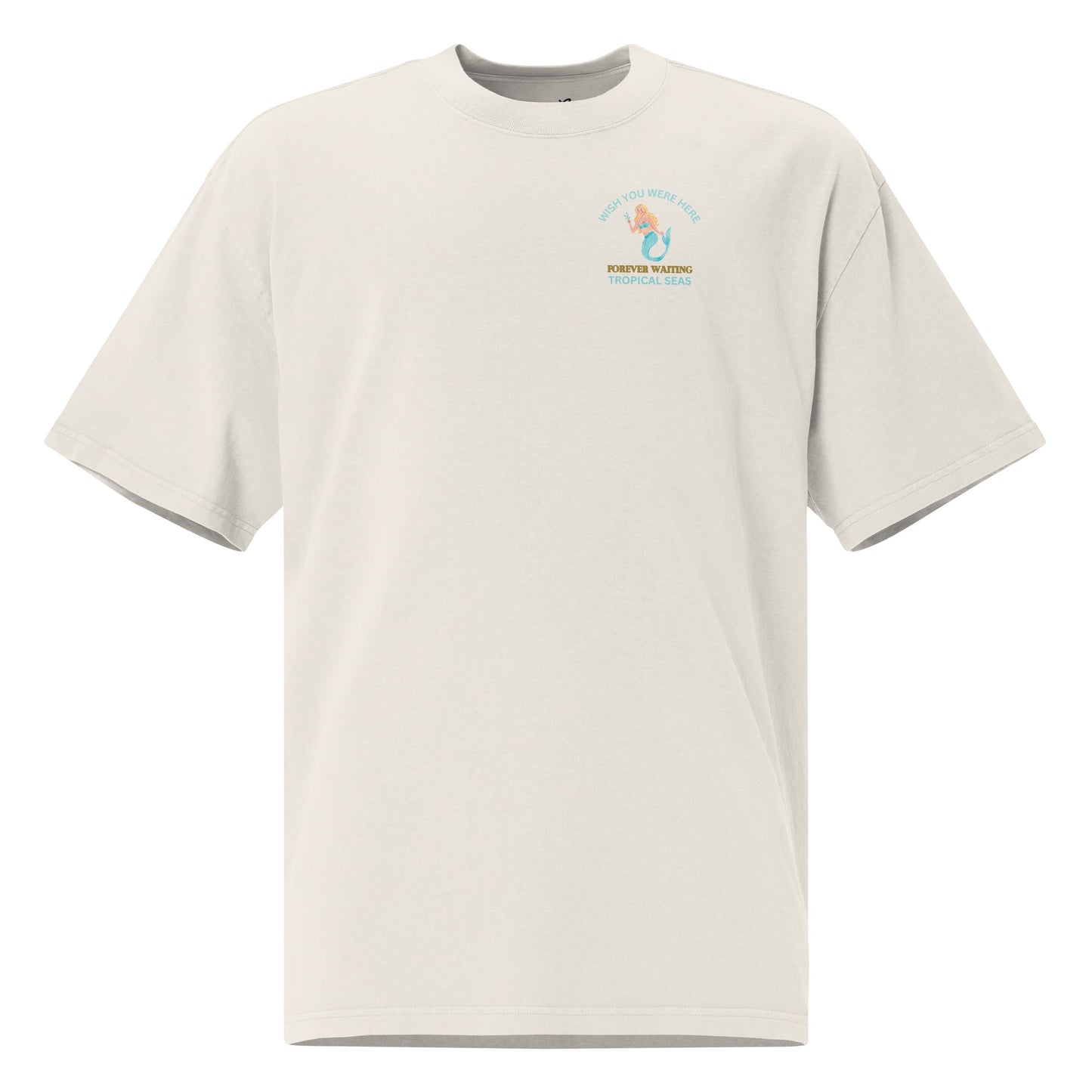 Vintage Mermaid Oversized Tee