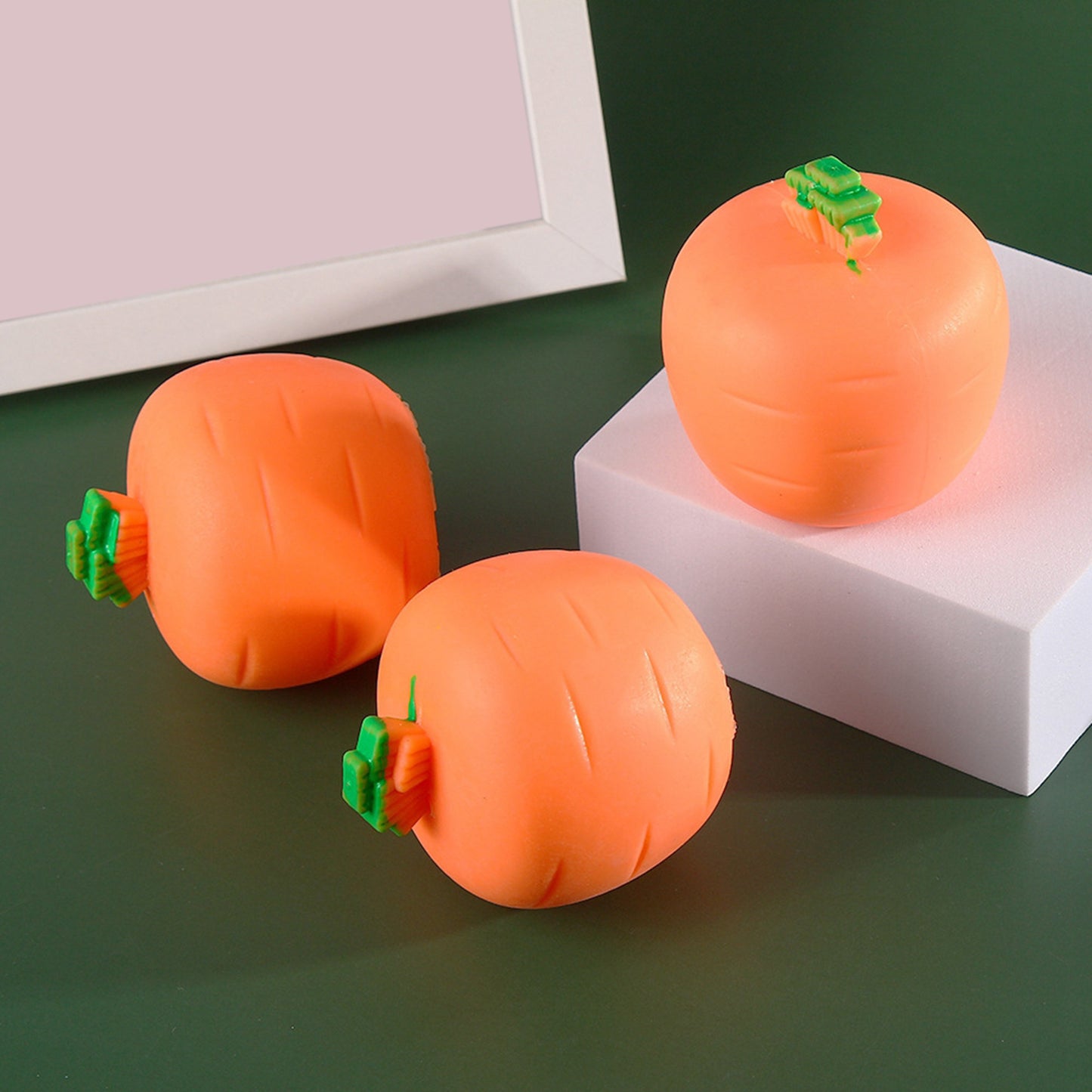 Charming Carrot Bunny Stress Toy