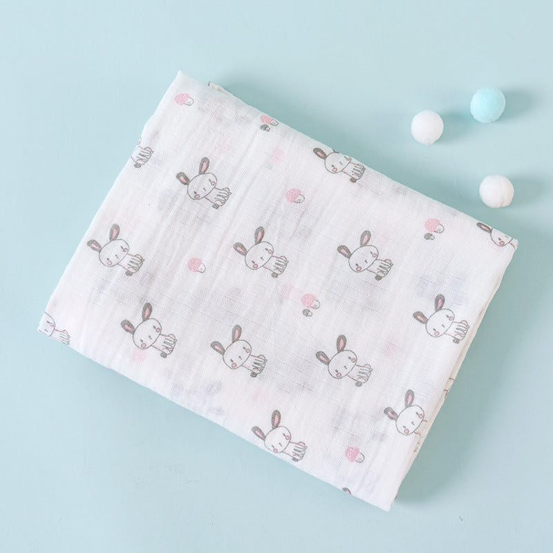 Cotton Cozy Cartoon Baby Wrap