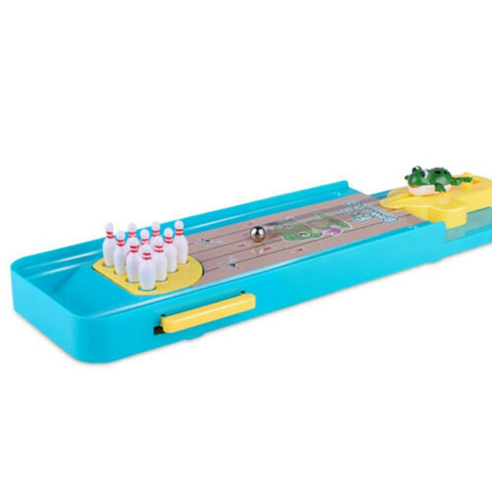 Tabletop Mini Bowling Set - Compact Strategy Game