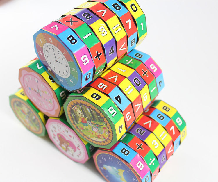 Kids Math Cylinder Cube