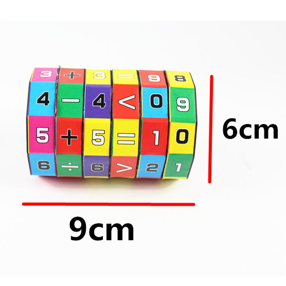 Kids Math Cylinder Cube