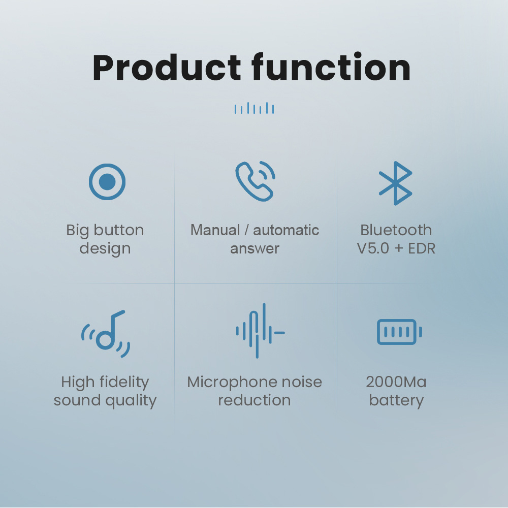 Motorcycle Helmet Bluetooth Audio Set