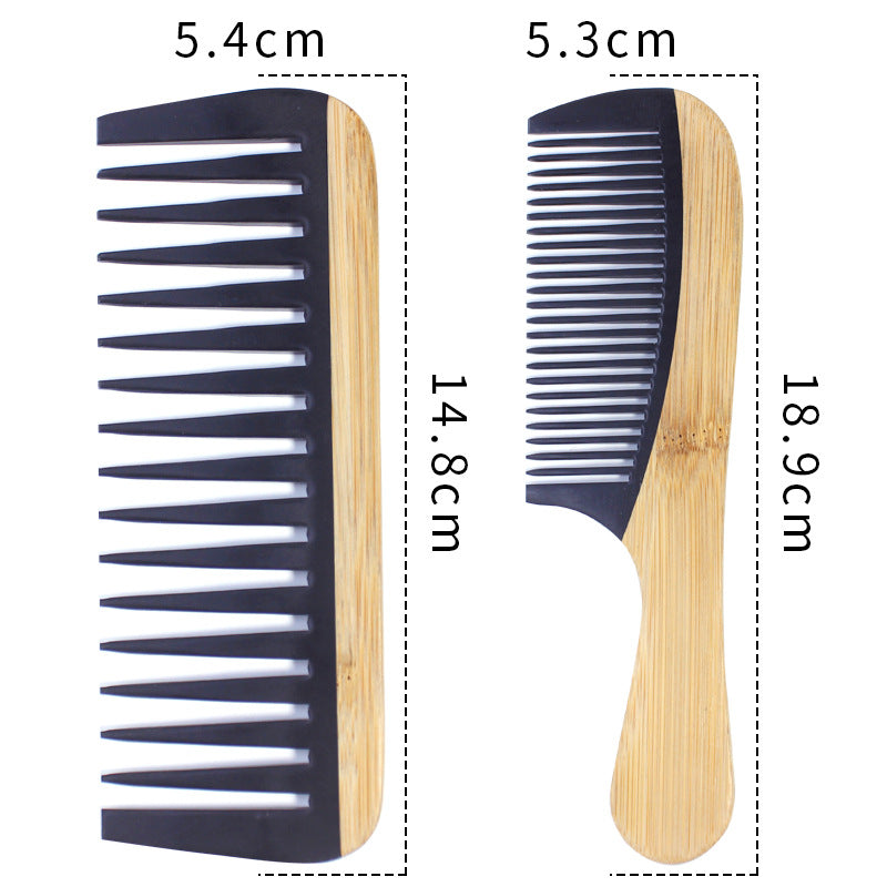 Eco-Friendly Bamboo Hair Comb - Smooth Styling