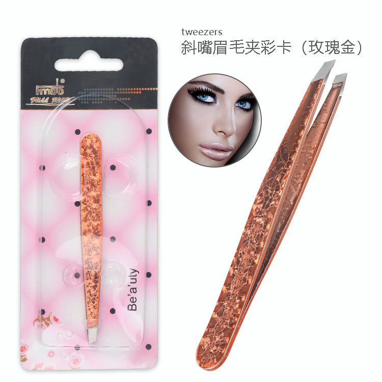 Dual-Purpose Eyebrow Tweezers Kit
