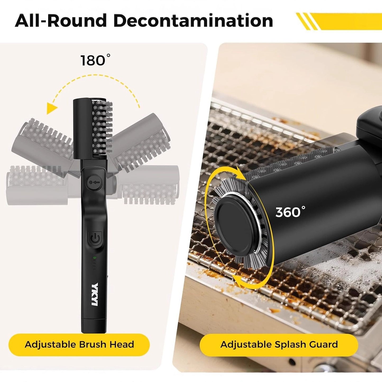 Electric Grill Brush Cleaner
