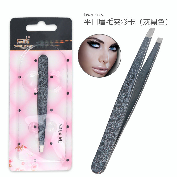 Dual-Purpose Eyebrow Tweezers Kit