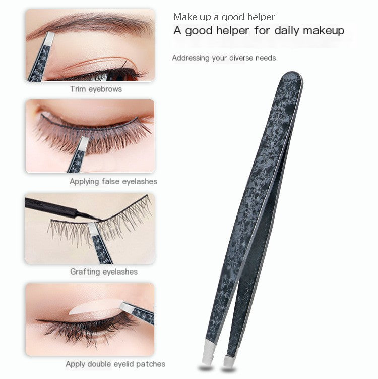 Dual-Purpose Eyebrow Tweezers Kit