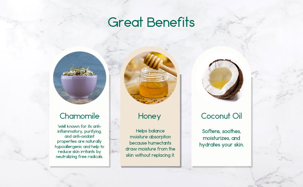 Soothing Chamomile & Honey Soap Bar