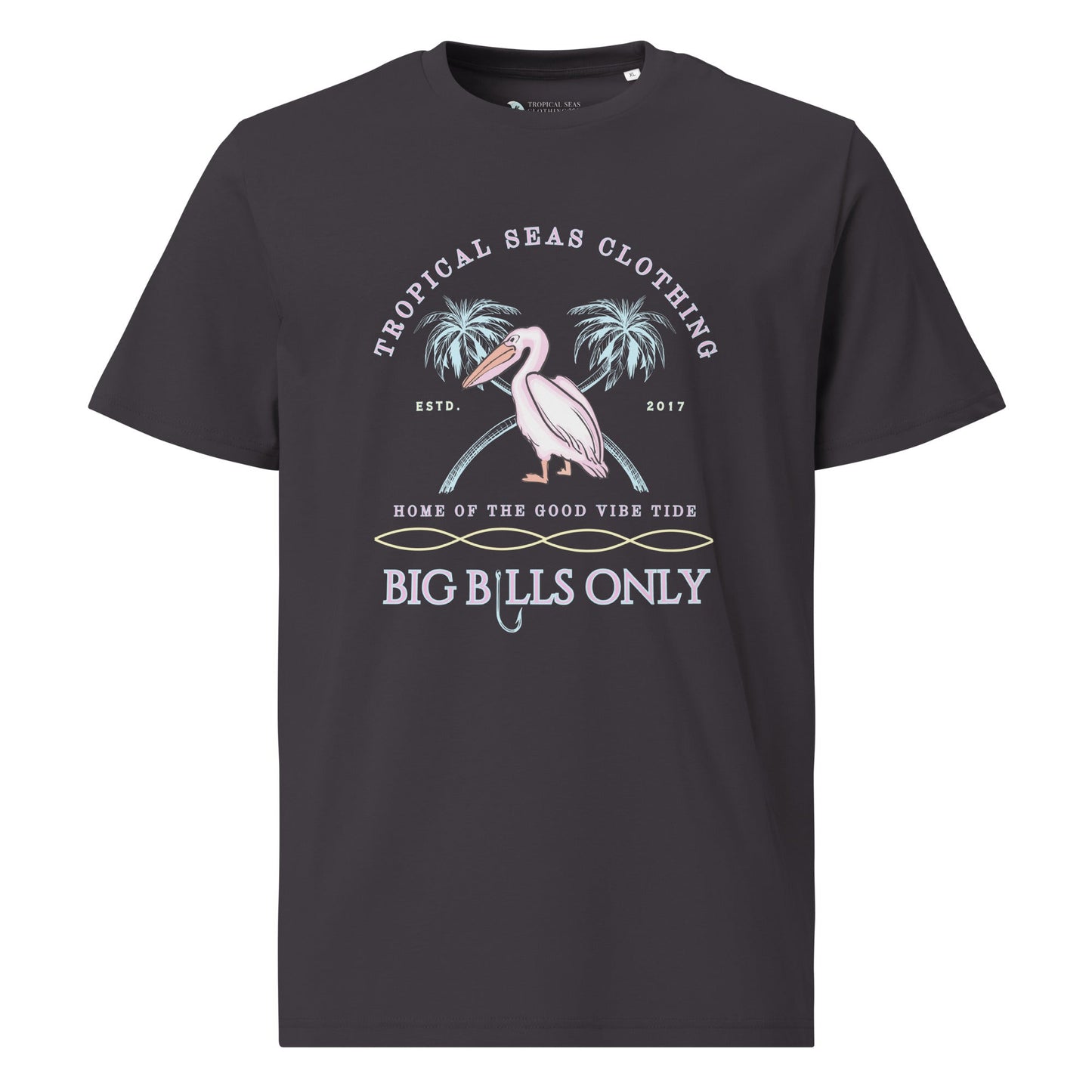 Eco Comfort Men's Organic Cotton T-Shirt – Coastal Pelican Design