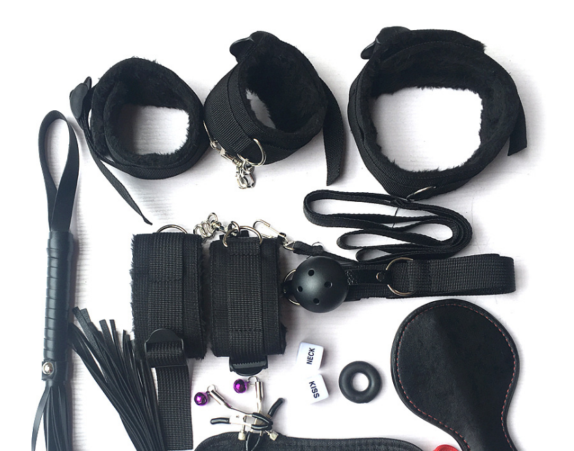 Deluxe 10-Piece Bondage Set