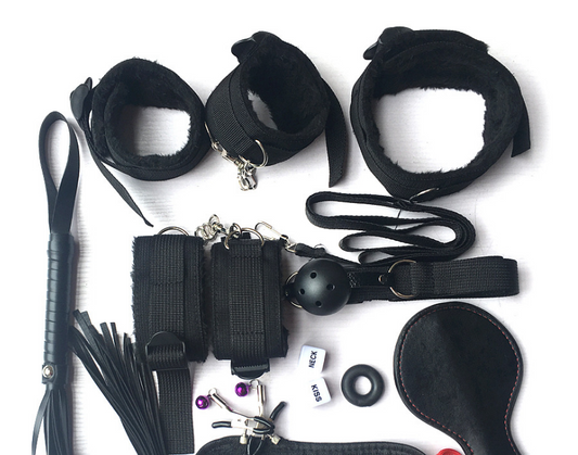 Deluxe 10-Piece Bondage Set