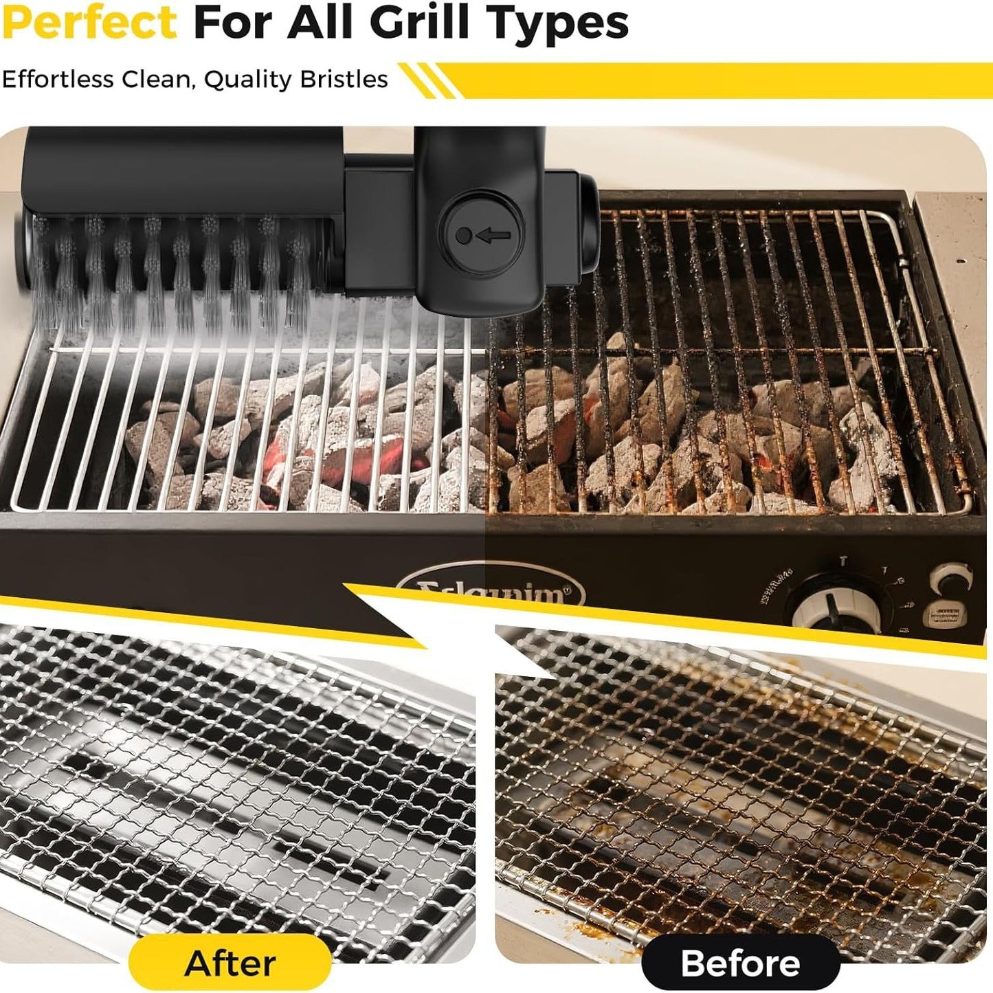 Electric Grill Brush Cleaner