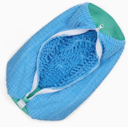 Cushioned Shoe Wash Bag