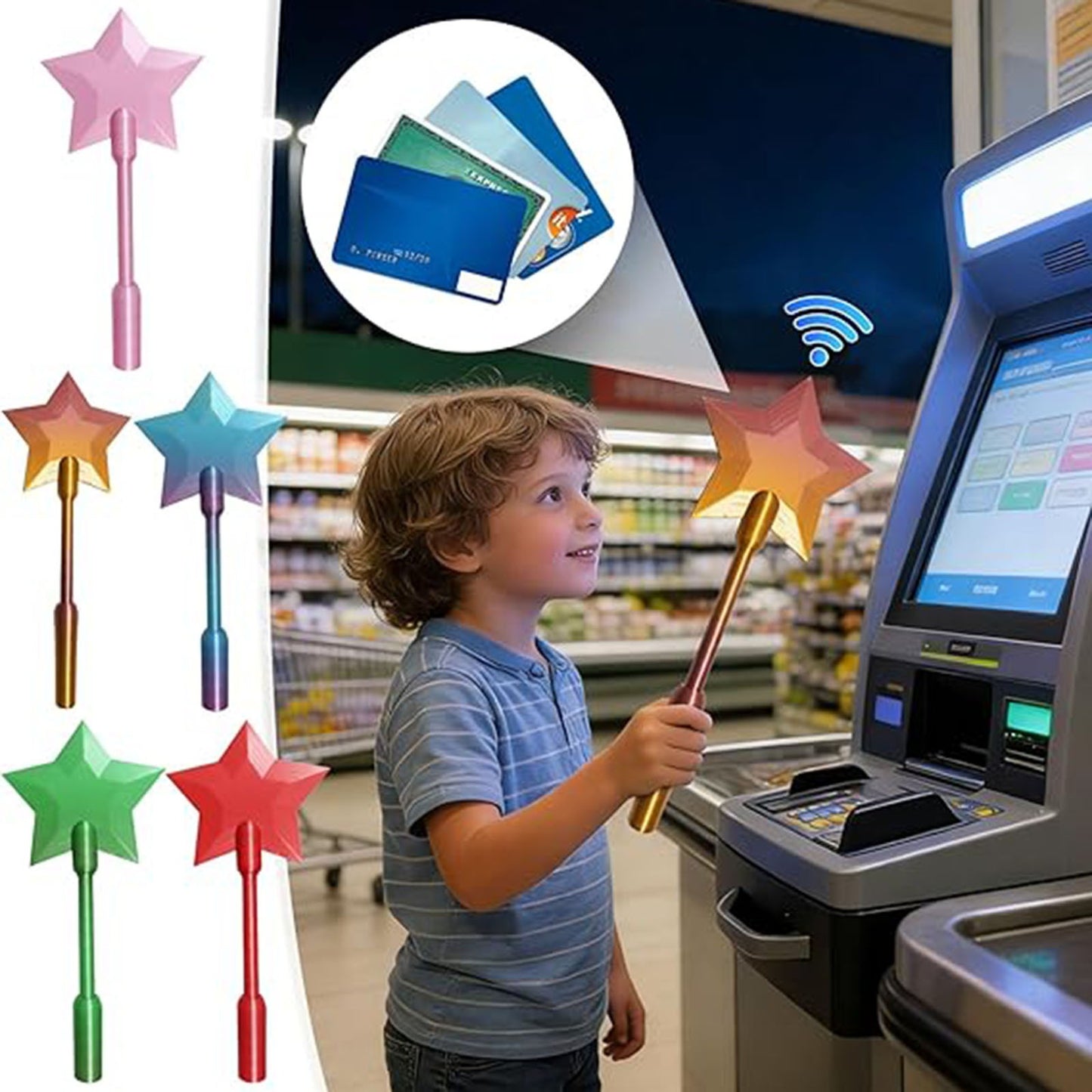 Contactless Magic Payment Wand