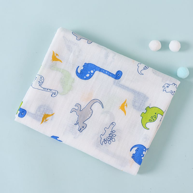 Cotton Cozy Cartoon Baby Wrap