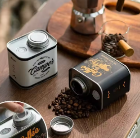 Camping Coffee Bean Preserve Can