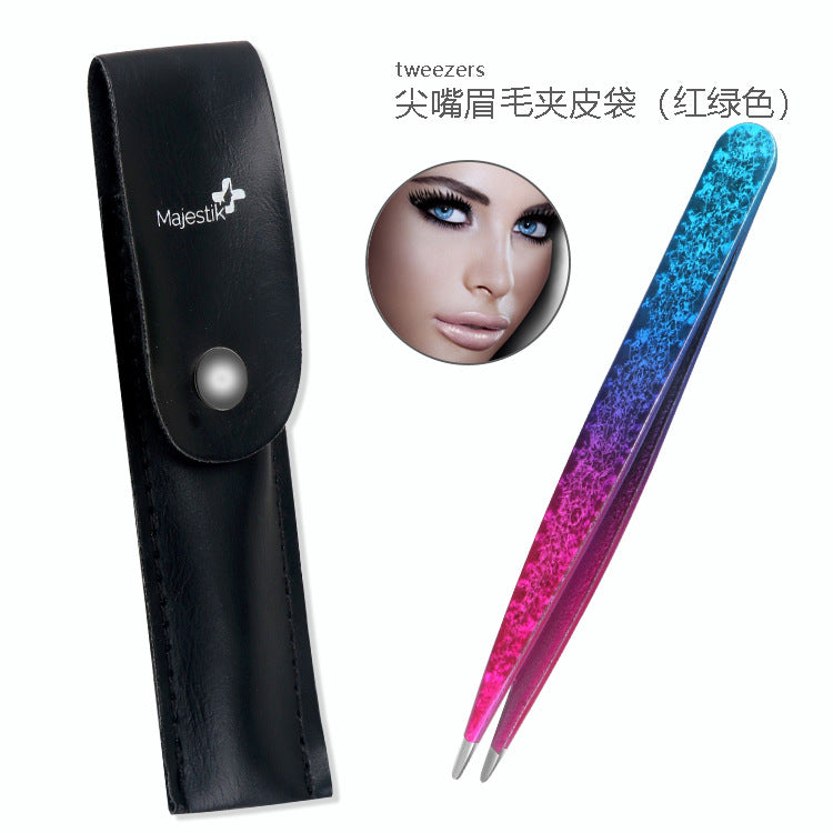 Dual-Purpose Eyebrow Tweezers Kit